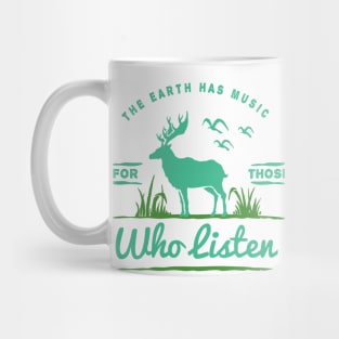 Global Warming Nature Lovers Art Mug